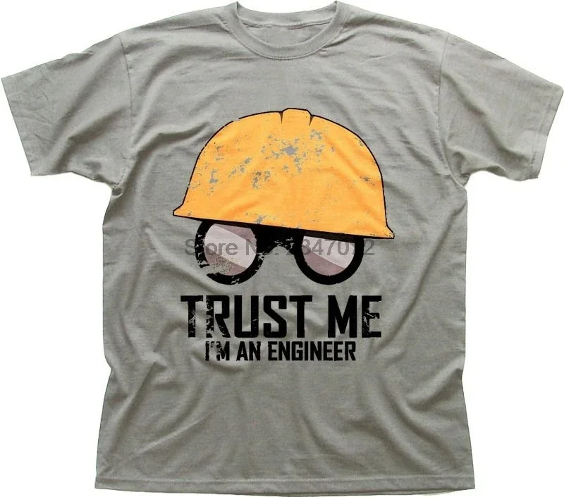 TF2 Fortress I am an Engineer Trust me Cool Team Zinc 2 хлопковая футболка мужские летние хлопковые