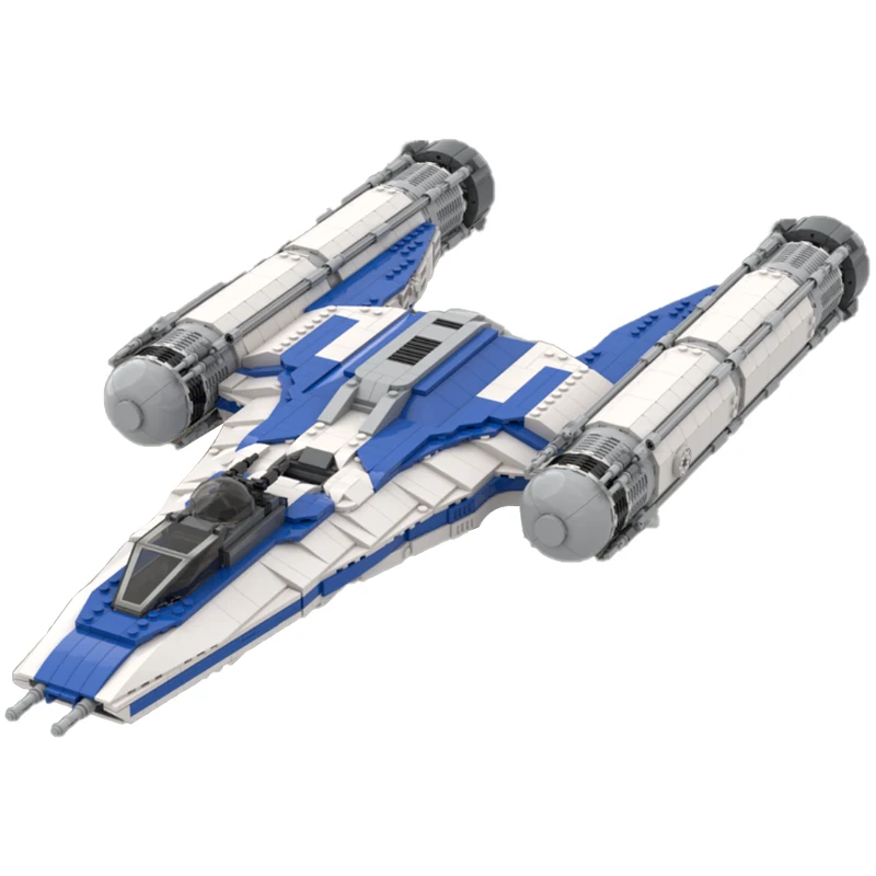НОВЫЙ 2354 шт. фильм Звездный битва Y-образный космический истребитель модель