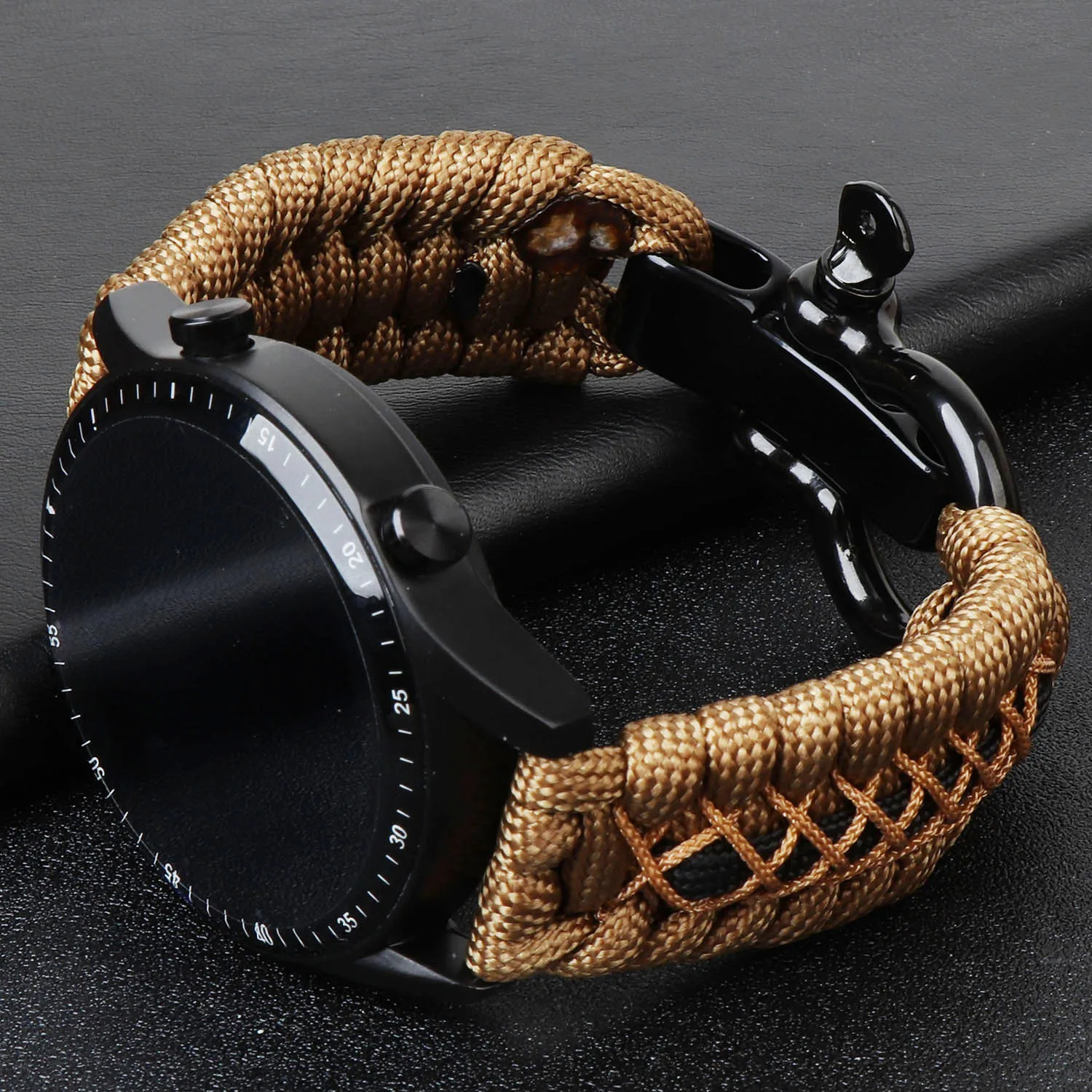 

Ремешок 20/22 мм для Samsung Galaxy Watch 4 5 40 мм 44 мм Pro 45 мм Watch4 Classic 46 мм 42 мм, уличный браслет для Huawei Band 24 мм