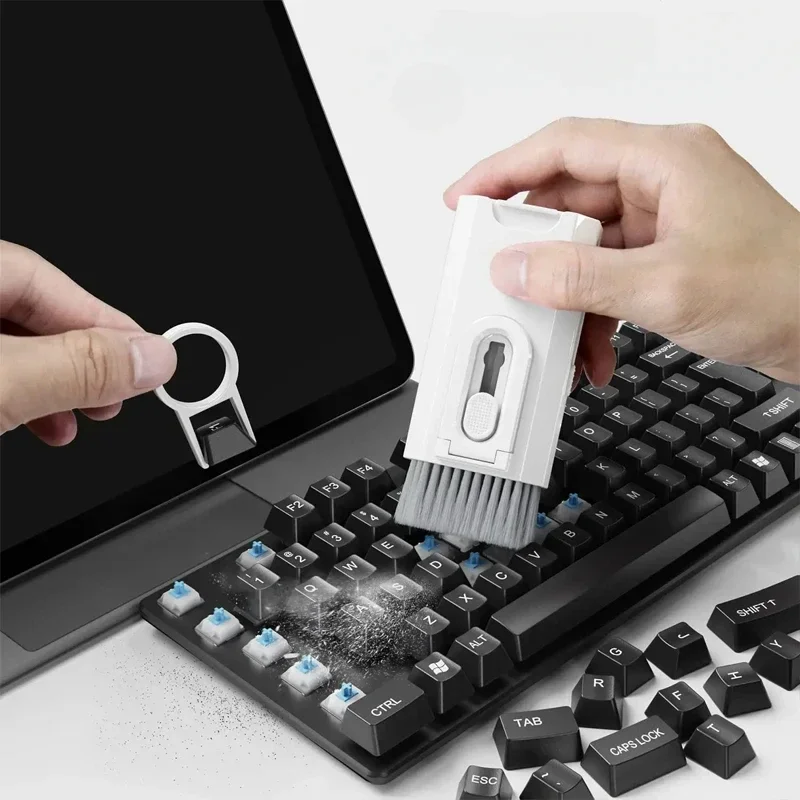 Набор для чистки клавиатуры 8 в 1 щетка наушников AirPods компьютера планшета
