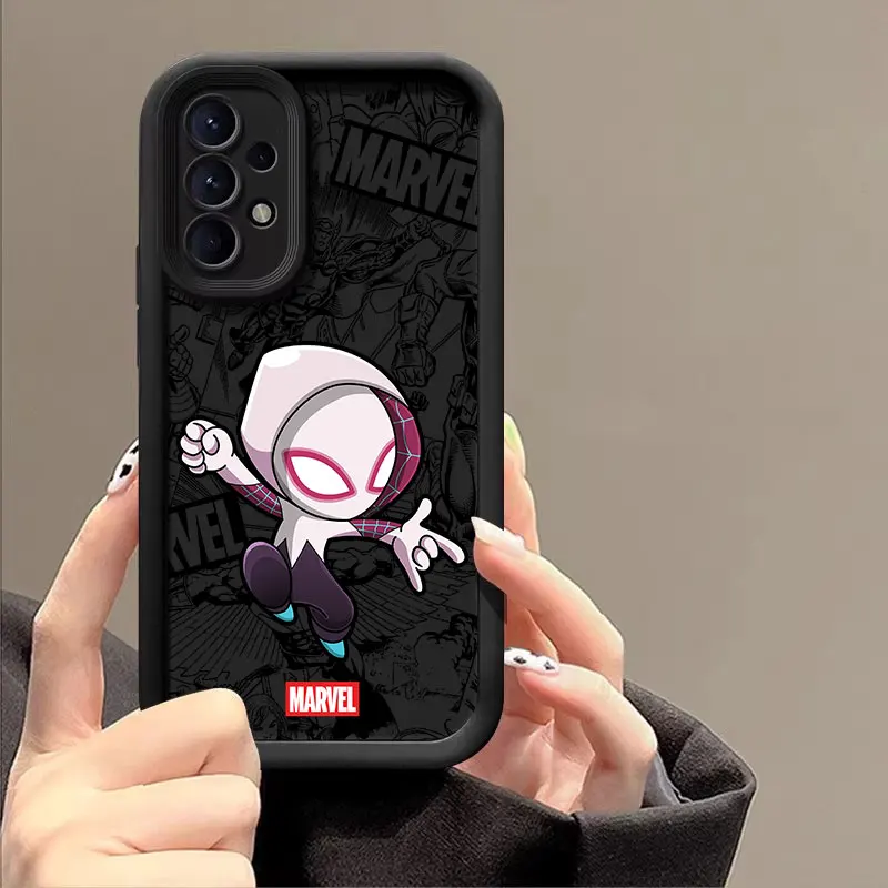 Фото Чехол Marvel Spiderman Gwen для Samsung Galaxy A57 A56 5G A37 A36 A17 A07 A26 A16 A06 A55 A52 A14 A73 A34, силиконовый чехол Ironman №4