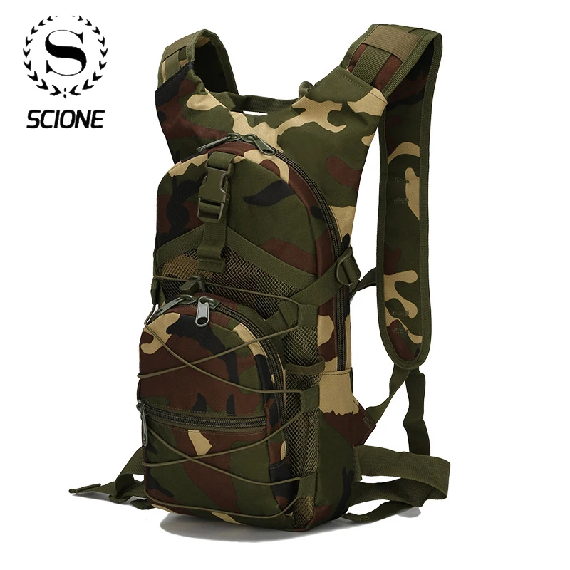 Камуфляжный рюкзак Scione K525 из ткани Оксфорд многофункциональная сумка для