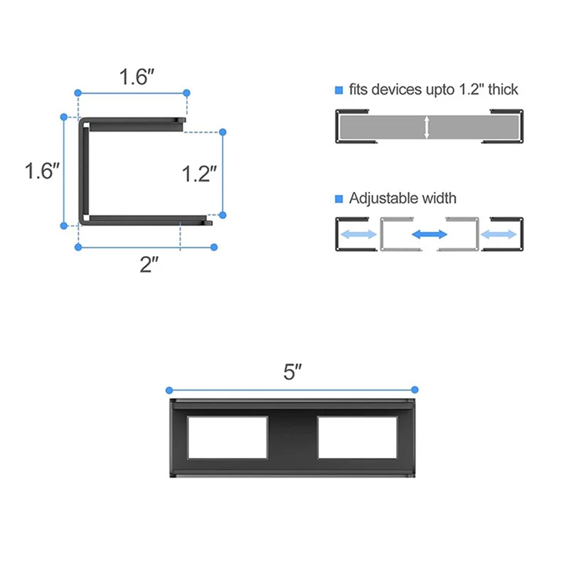 3 предмета кронштейна для ноутбука кронштейн под столом подходит серебристый