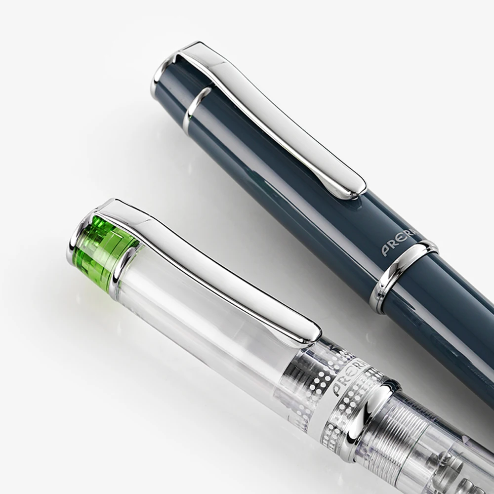 Фото Перьевая ручка PILOT PRERA FPRN-350R, чернильная ручка, милая и компактная цветная прозрачная перьевая ручка для практики №5