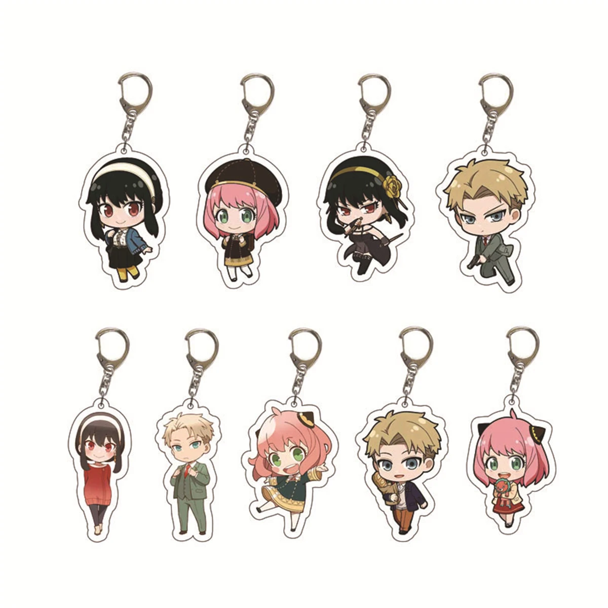 Акриловый брелок в стиле аниме-SPY×FAMILY y2k