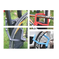 18cm Steel Bike Fold Lock Anti-shear Cycling MTB Motorcycle Strong Security Bicycle Lock Anti Theft Electric Bike Chain Locks