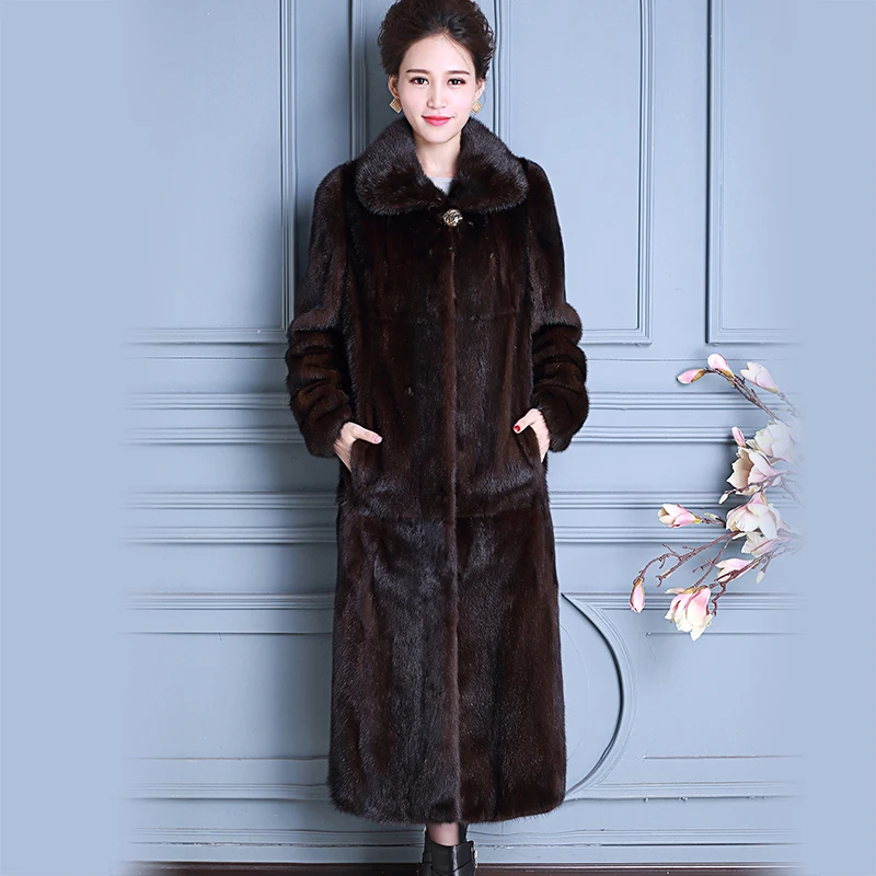 Low Price Super Hot Winter Women's Coat Fur Coat Fur Thick Winter Office Lady Other Fur Yes Real Fur Jackets enlarge
