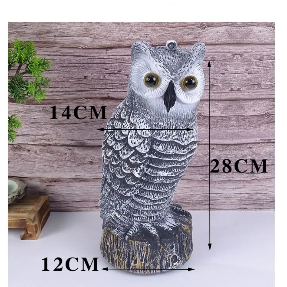 Креативный пластиковый Приманка в виде совы напугает птиц большой размер