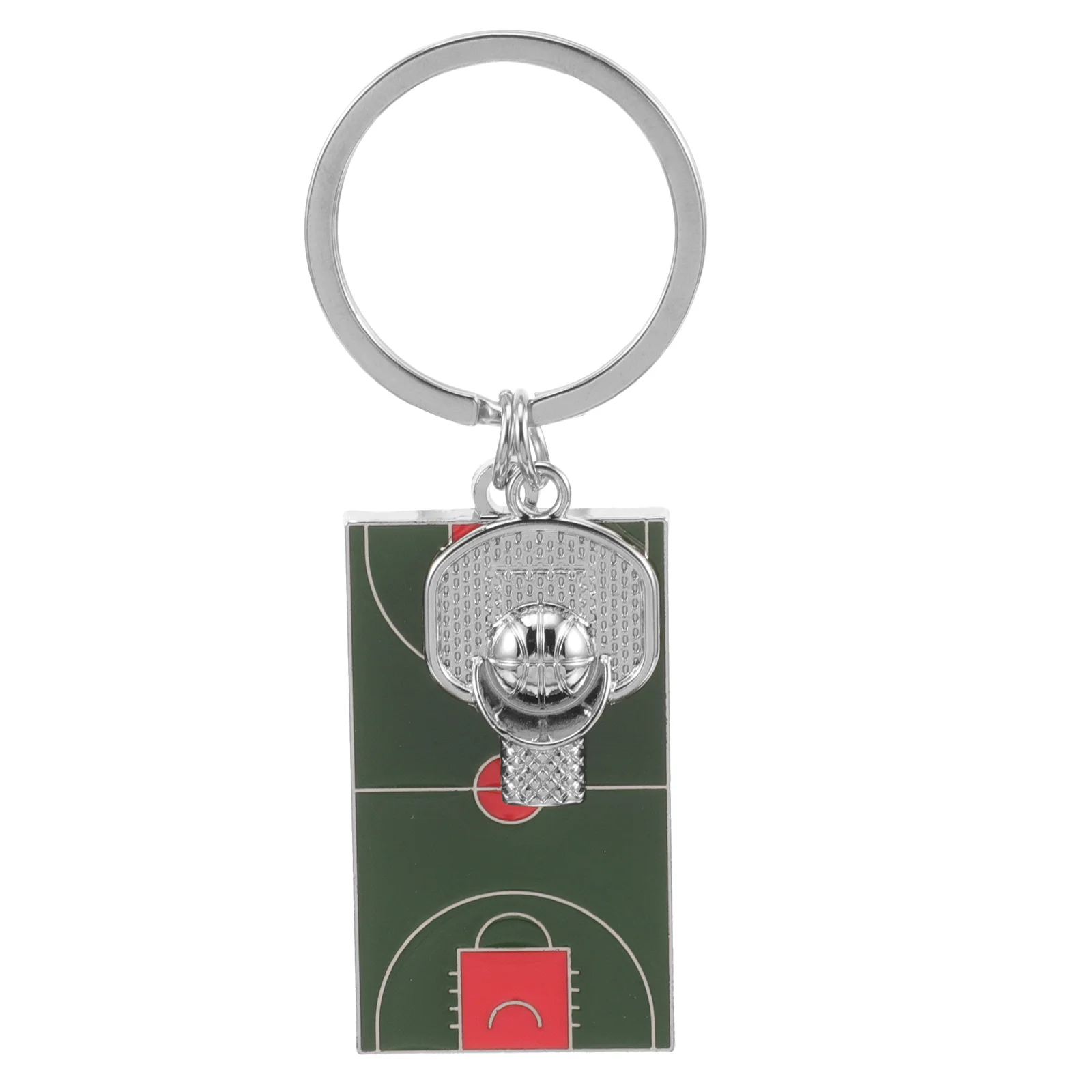 

Basketball Fans Gift Key Ornament Chain Sports Style Keychain Gifts Court Pendant Bag Club Souvenir