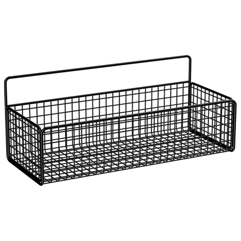 

Bathroom Sundries Shelf Stainless Steel Shelving Iron Makeups Shampoo Holder Hanging Wall Basket Shower Wire Storage Baskets