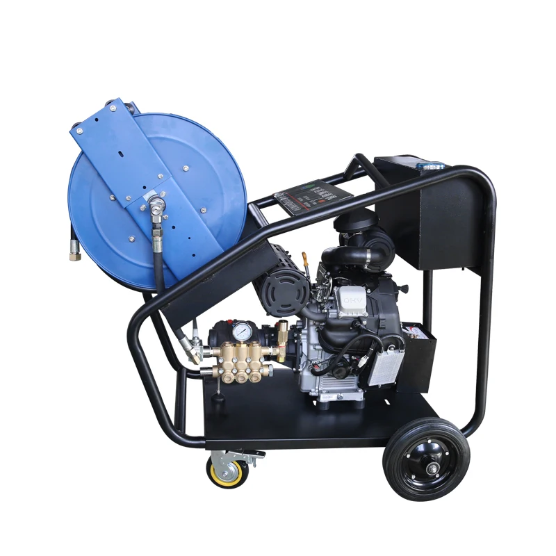 70LPM 150Bar Муниципальная санитарная машина для дноуглубления труб Бензиновый