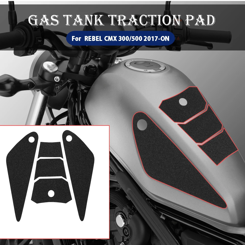 

For Honda REBEL CMX 500 CMX 300 2017-2022 Motorcycle Traction Sticker Protector Anti slip Fuel Tank Pads Gas Grip CMX300 CMX500