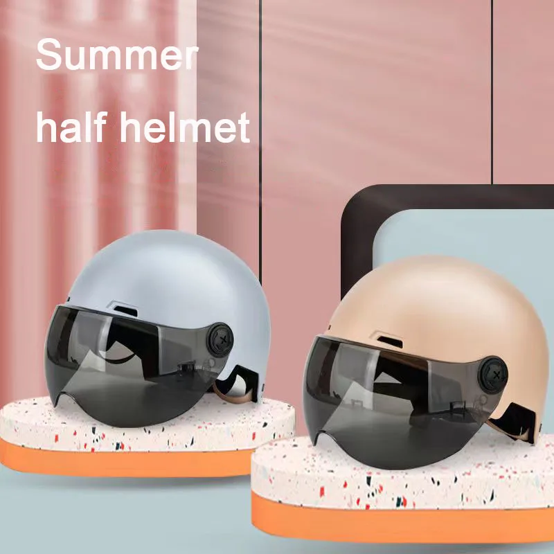 

Шлем электрический для взрослых, мотоциклетный шлем для скутера, велосипеда, солнцезащитный, летняя Защита от солнца