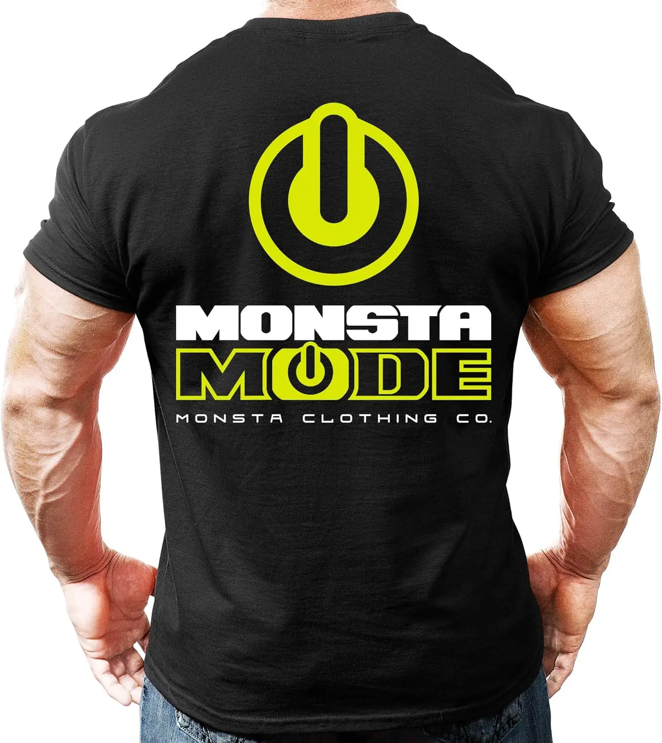 Мужская Тренировочная футболка для бодибилдинга (Monsta-Mode)