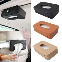 interior hanging organizer container stowing tidying paper holder napkin cover car tissue box auto storage case