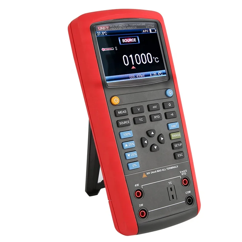 

Multifunction Temperature Process Calibrator with Rechargeable battery UNI-T UT714