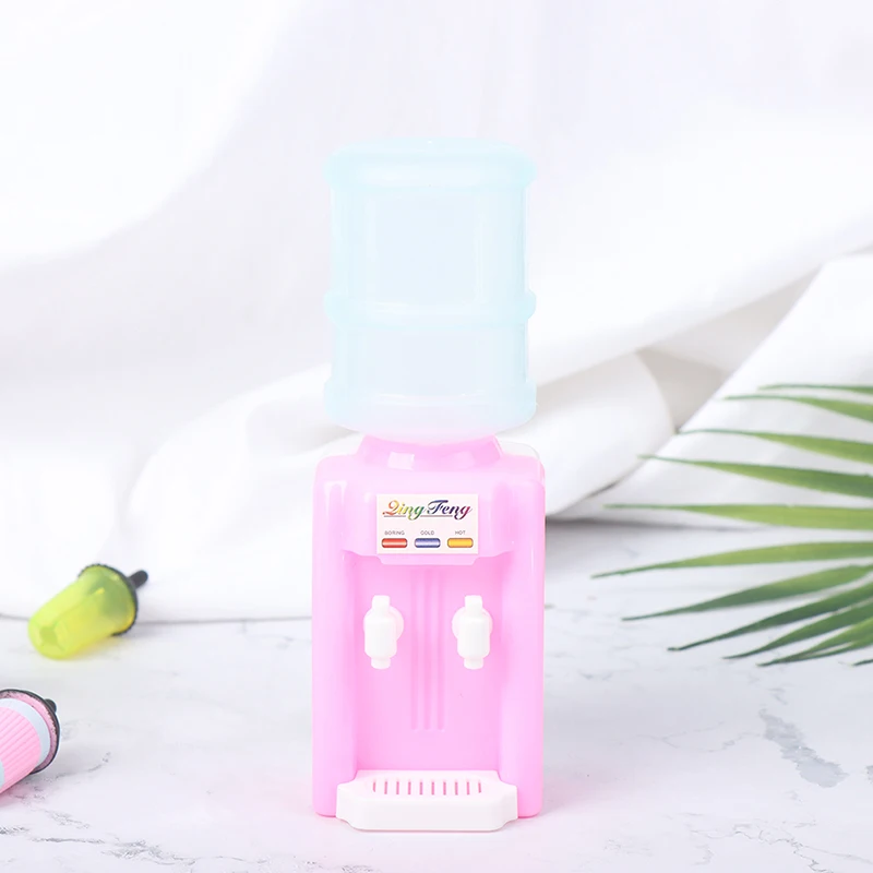

1Pc 1/12 Dollhouse Mini Water Dispenser For Doll Accessories Mini Dollhouse Diy Decoration Simulation Kitchen Toy For Kids Gift