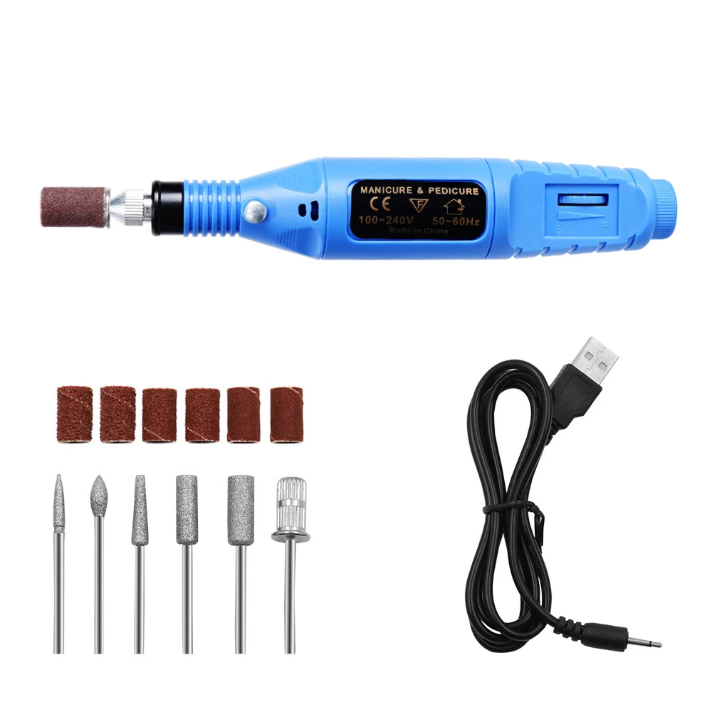 Беспроводной вращающийся инструмент мини-инструмент для полировки ногтей