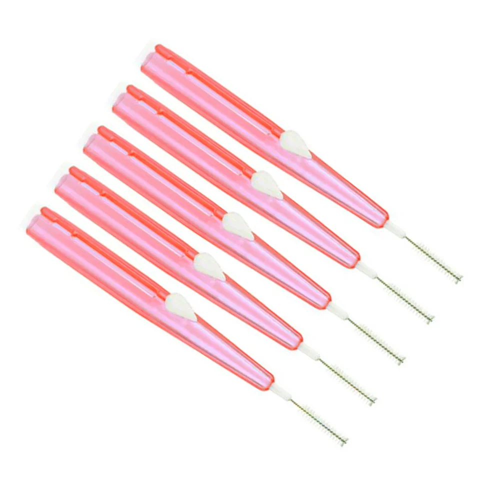 

60PCS Interdental Brush Between Brush Easy Brush Interdental Cleaners Interdental Picks Toothpick