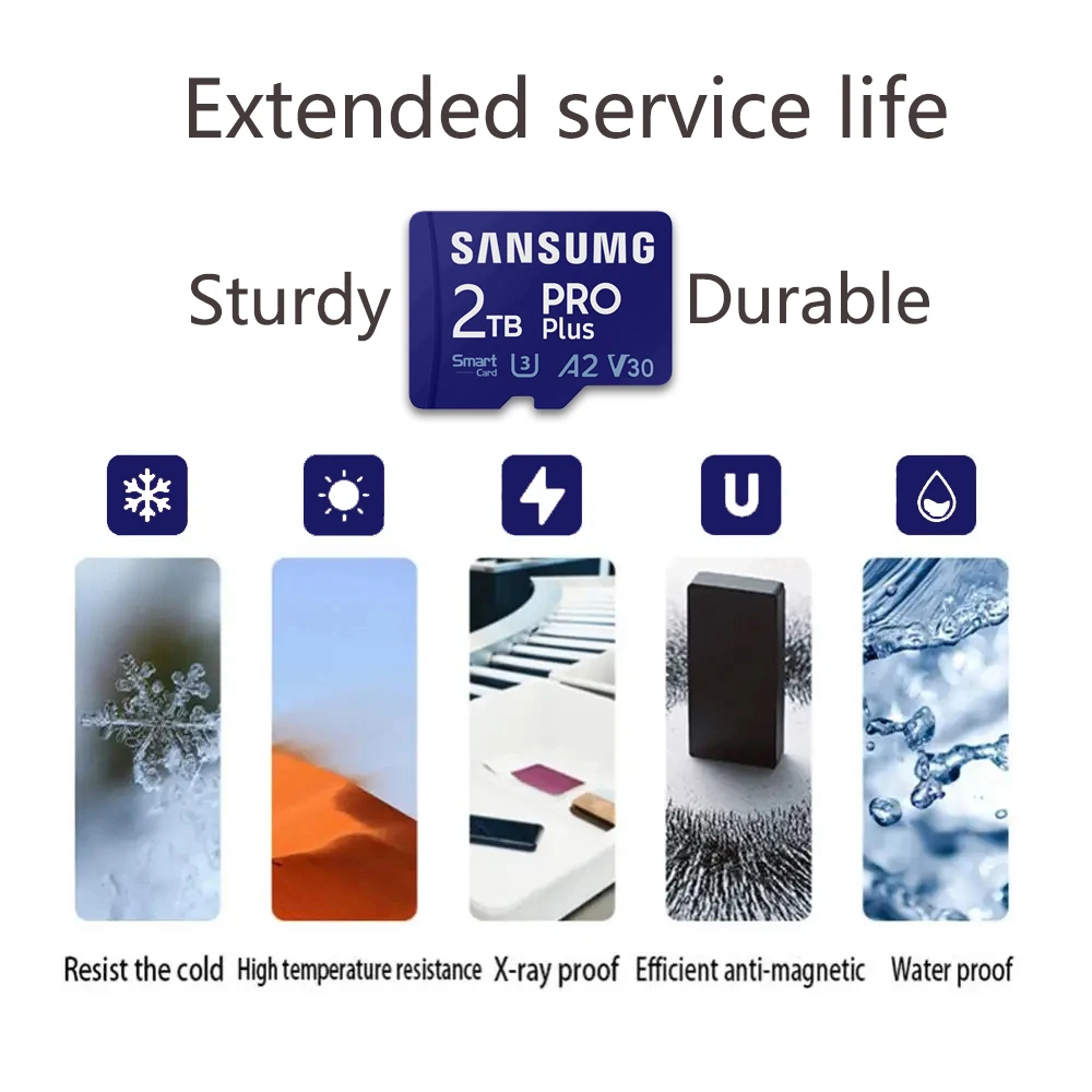 Оригинальная 1TB Micro TF-карта 2TB Mini TF Flash-карта SD-карта SD-адаптер для камеры Nintendo Switch UAV