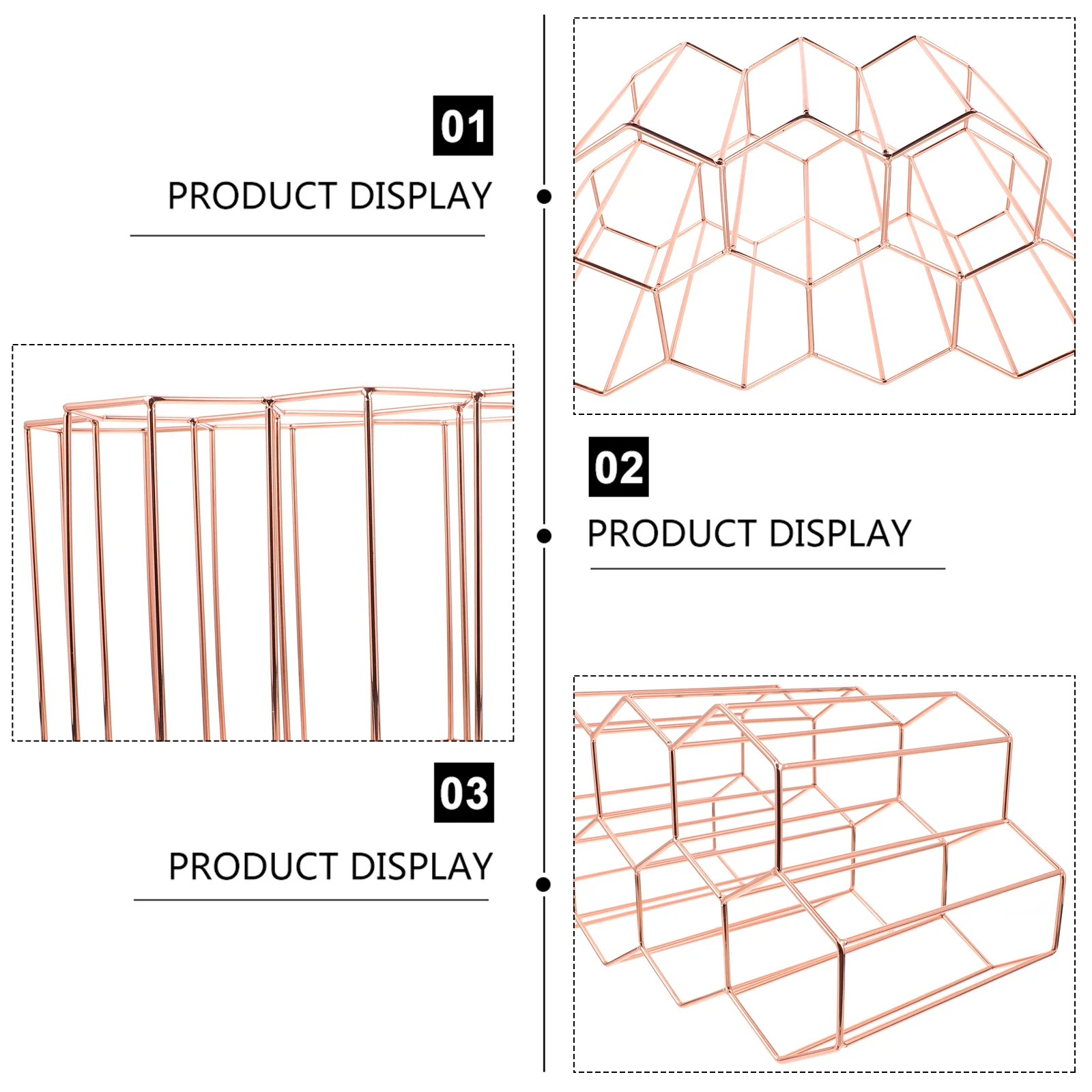Полка для дисплея сотовая стойка бренди хранения настольная круглая бутылка