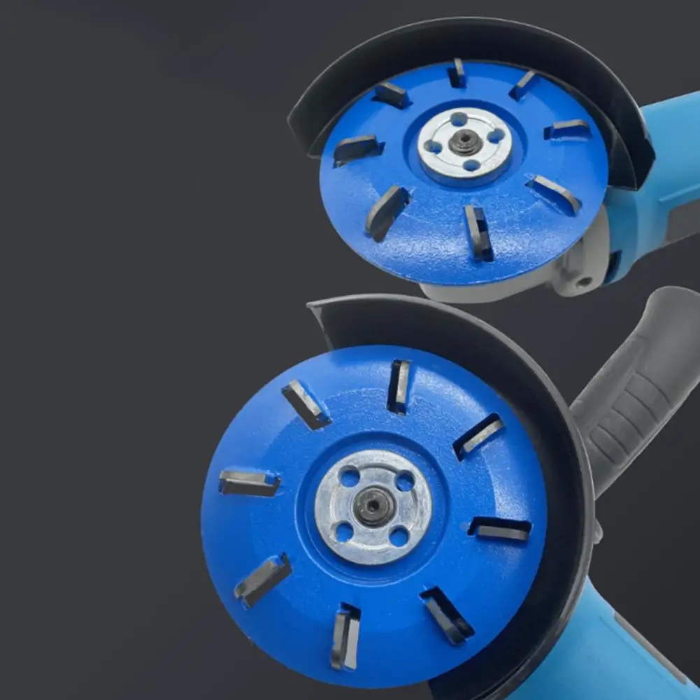 

Woodworking Disc High Strength Wood Carving Disc Easy Installation Wear-resistant Grinding Tool for Electric Angle Grinder Wood