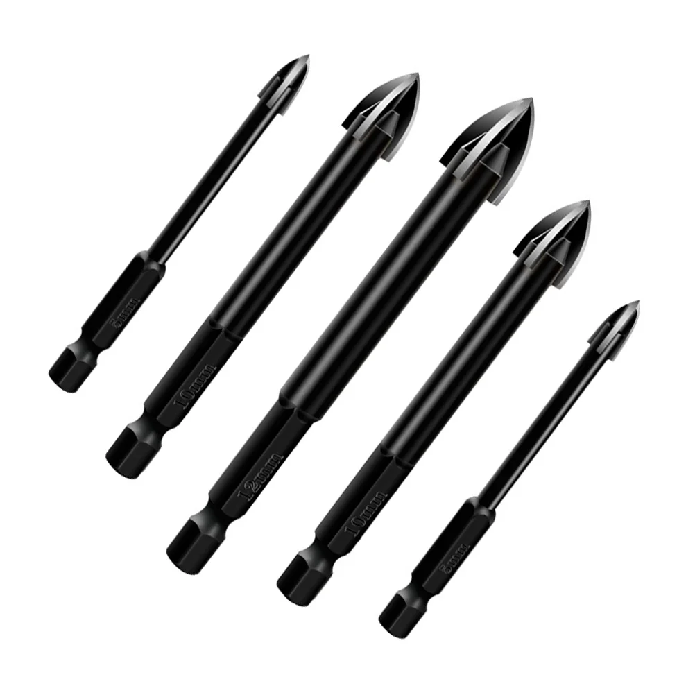 

Glass Drill Bits Tile Hole Opener Ceramic Wood Plug Set Multifunction