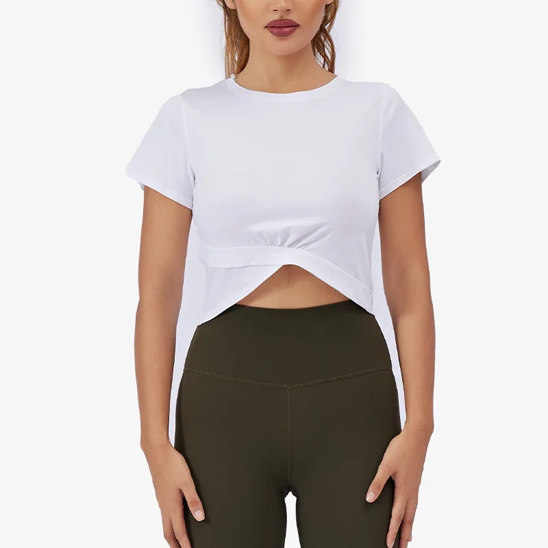 

T-shirt Summer Pregnant Women Short Sleeve Cotton Breathable Comfortable Top White