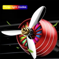 car perfume easy to install fresh scent propeller shape vehicle fan aromatherapy for car