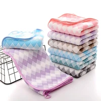 124pcs microfiber towel coral velvet face hand towel soft absorbent terry bath towels quick drying towel for adults bathroom