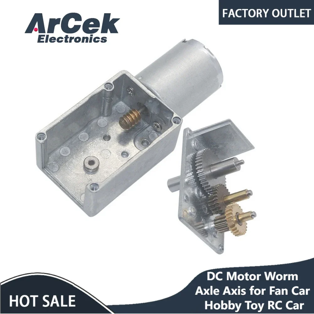 Мотор с редуктором постоянного тока 12 В 1 2 3 5 10 15 20 30 50 100 150 200 250 об/мин