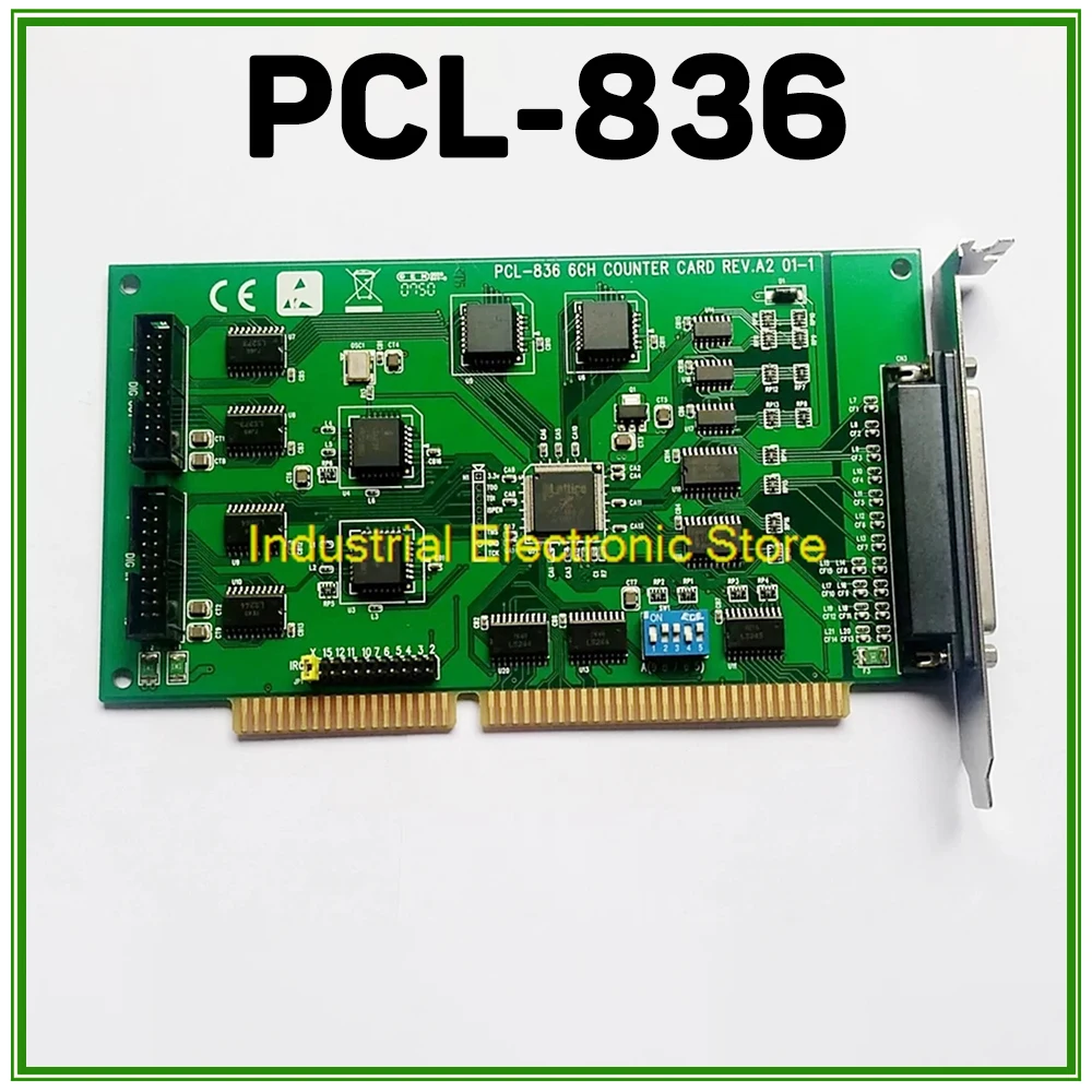 6CH счетчик карты REV.A2 Для Advantech многофункциональная карта захвата данных PCL-836