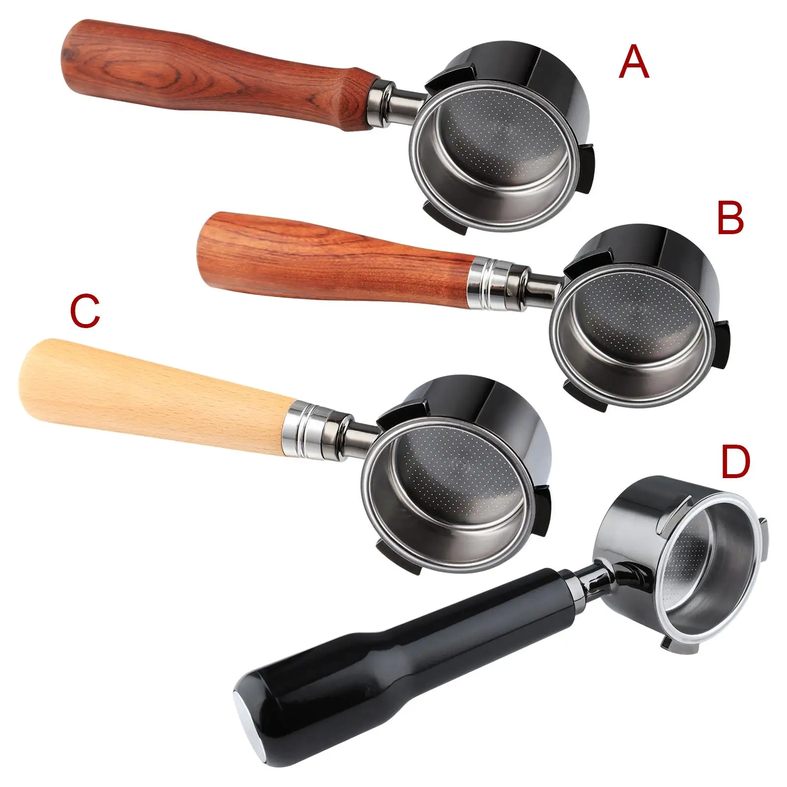 

Bottomless Portafilter Handle Accessories Tools Filter Basket for EC685 Bar