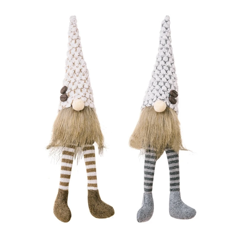 

Hanging Leg Coffee Gnome Art Crafts Dining Table Party Decoration