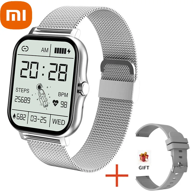 

Смарт-часы Xiaomi для мужчин и женщин, сенсорный экран 1,69 дюйма