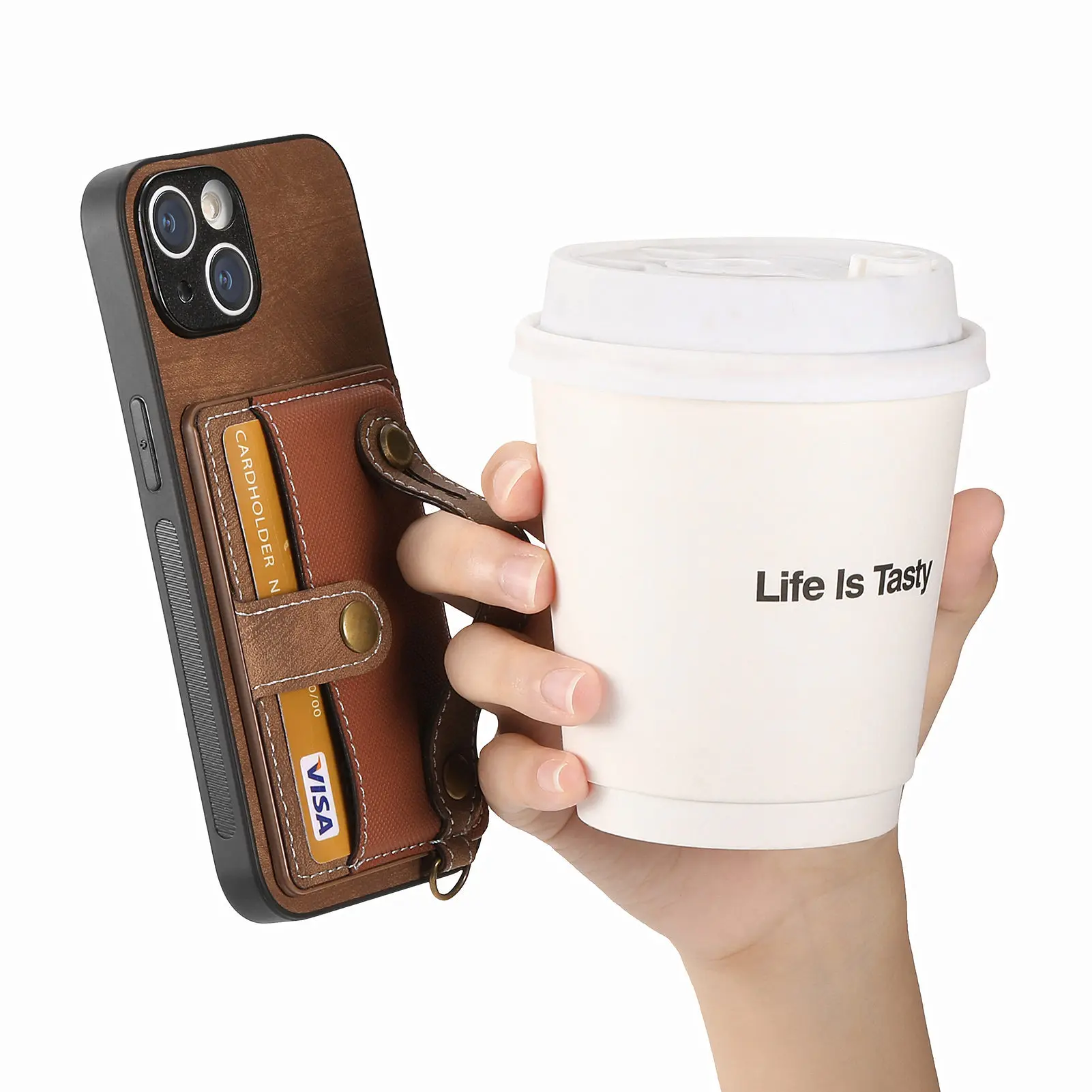 Кожаный чехол с ремешком на палец для VIVO S18 Pro S18E S17 S17E S16 S16E роскошный держатель