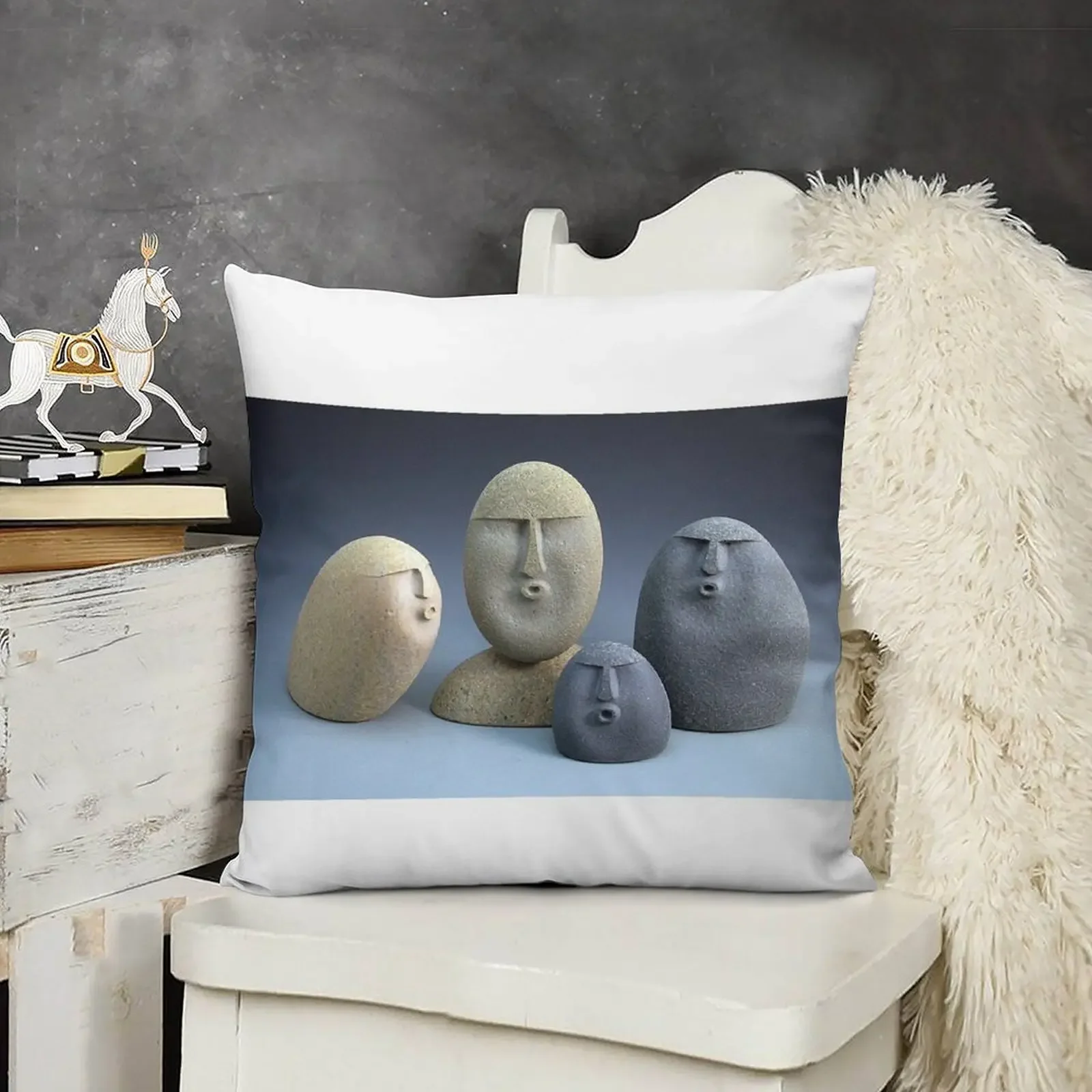 Подушка Oof Stones наволочка для дивана подушки чехол диванной подушка