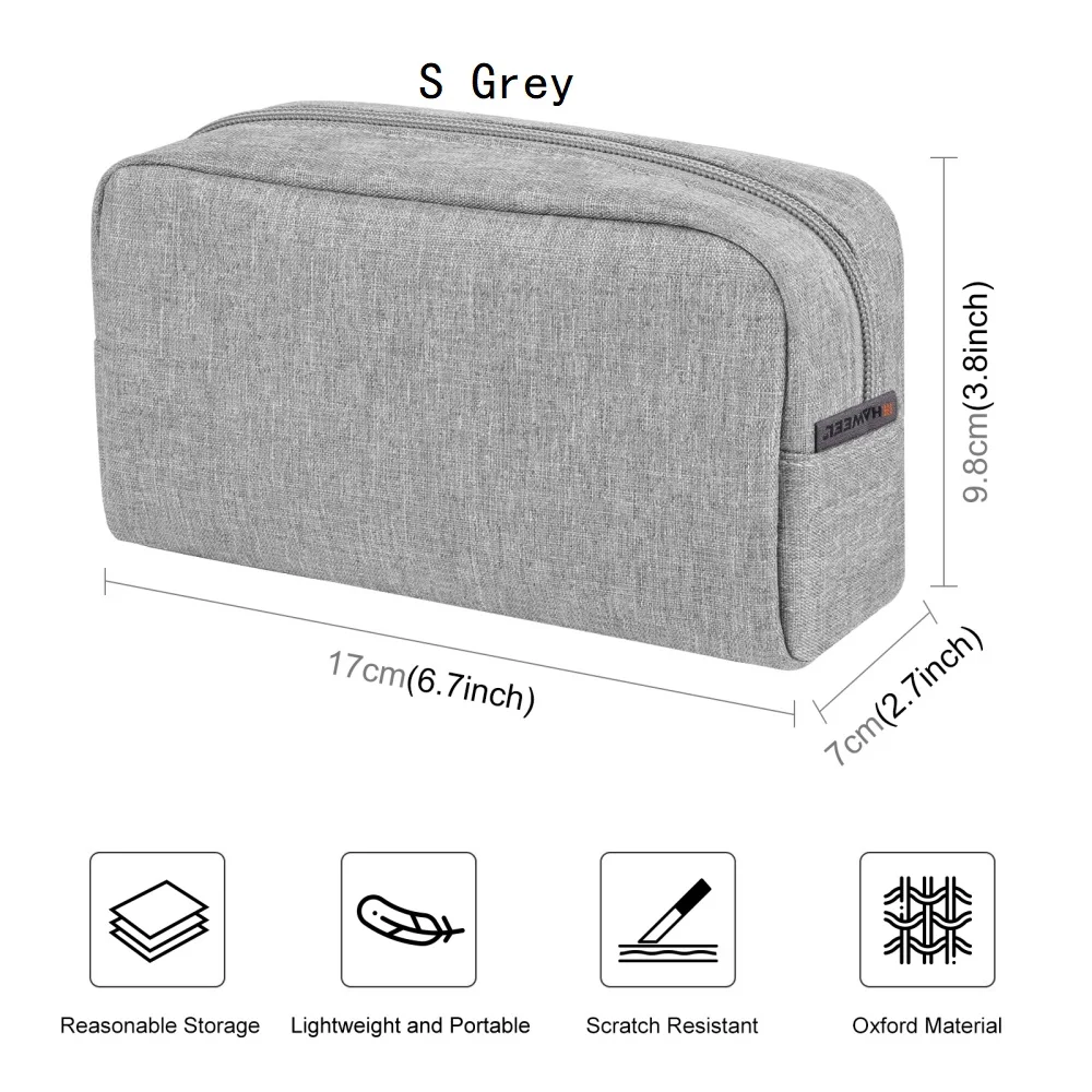 

Органайзер HAWEEL, сумка для хранения зарядного устройства, внешнего аккумулятора, кабелей, мыши, наушников, электронных аксессуаров, портативная дорожная сумка