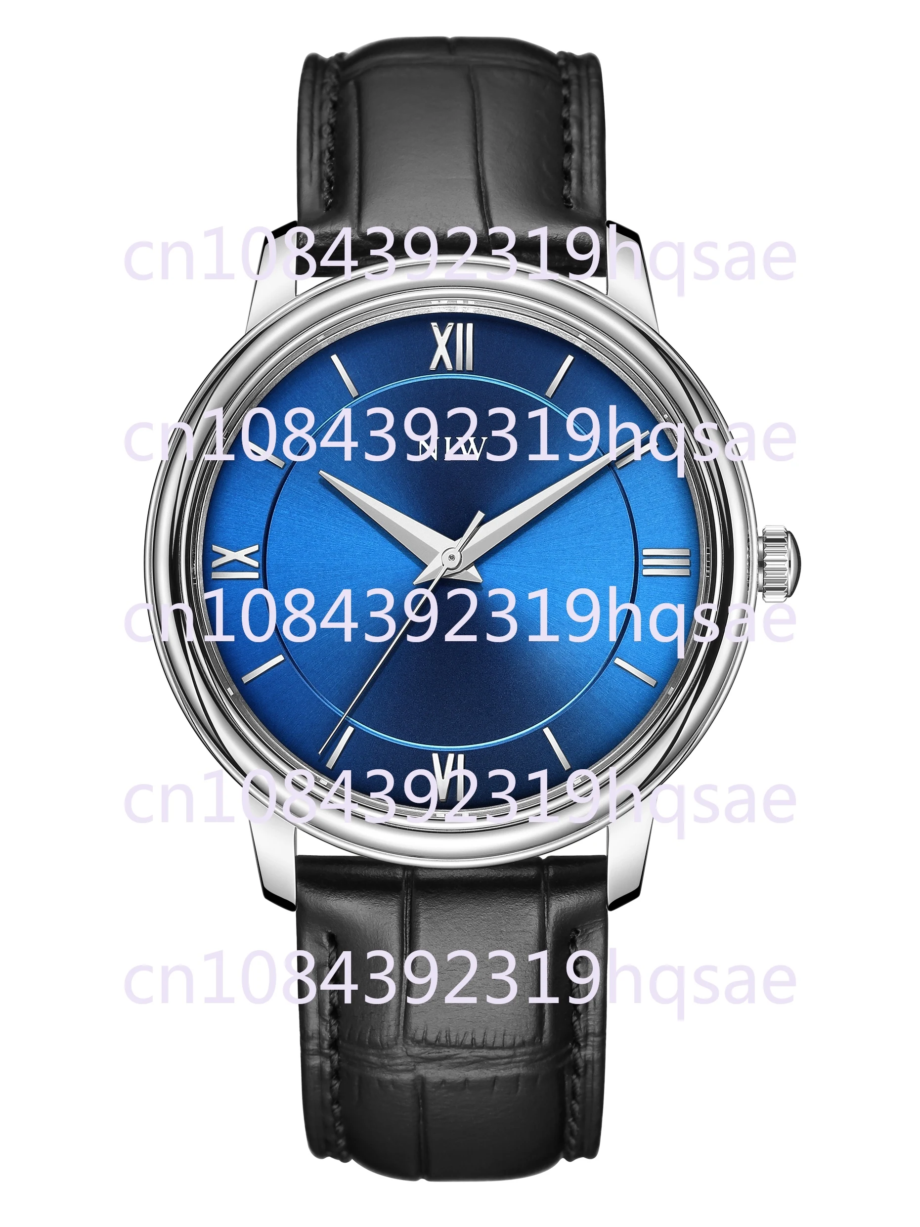 Мужские кварцевые часы с сапфировым стеклом японский кварцевый механизм