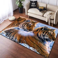 animal tiger pattern custom carpet living room doormat yoga mat home decoration washroom floor mat carpets for living room
