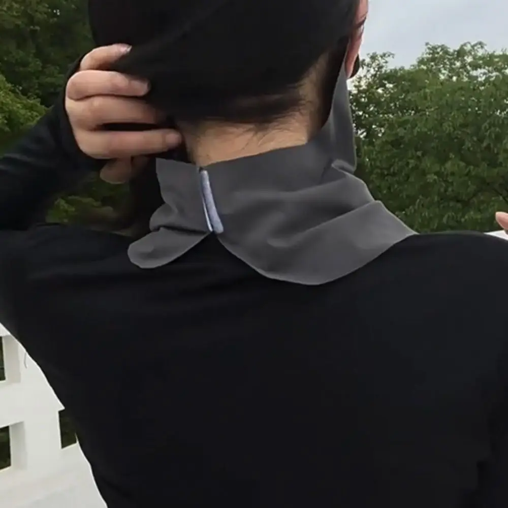 Защитная маска для лица из ледяного шелка Модная тонкая дышащая без следов