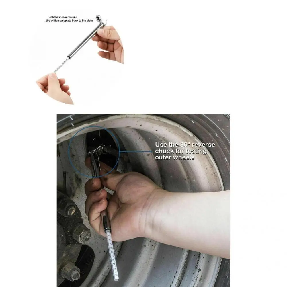 

Premium Long Service Life Pocket-size 10-120PSI Tire Air Pressure Gauge Tire Pressure Detector Tire Pressure Tester