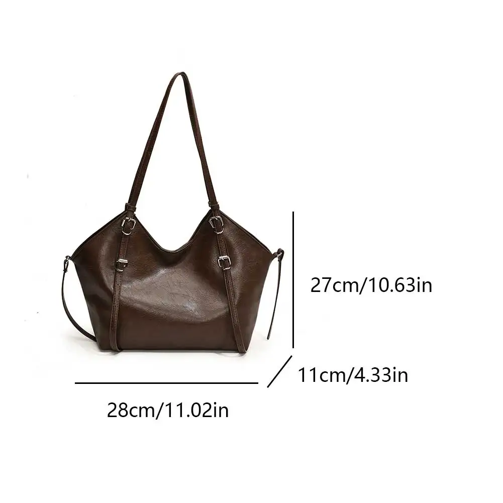 Женская сумка-тоут из ПУ кожи с регулируемым ремешком