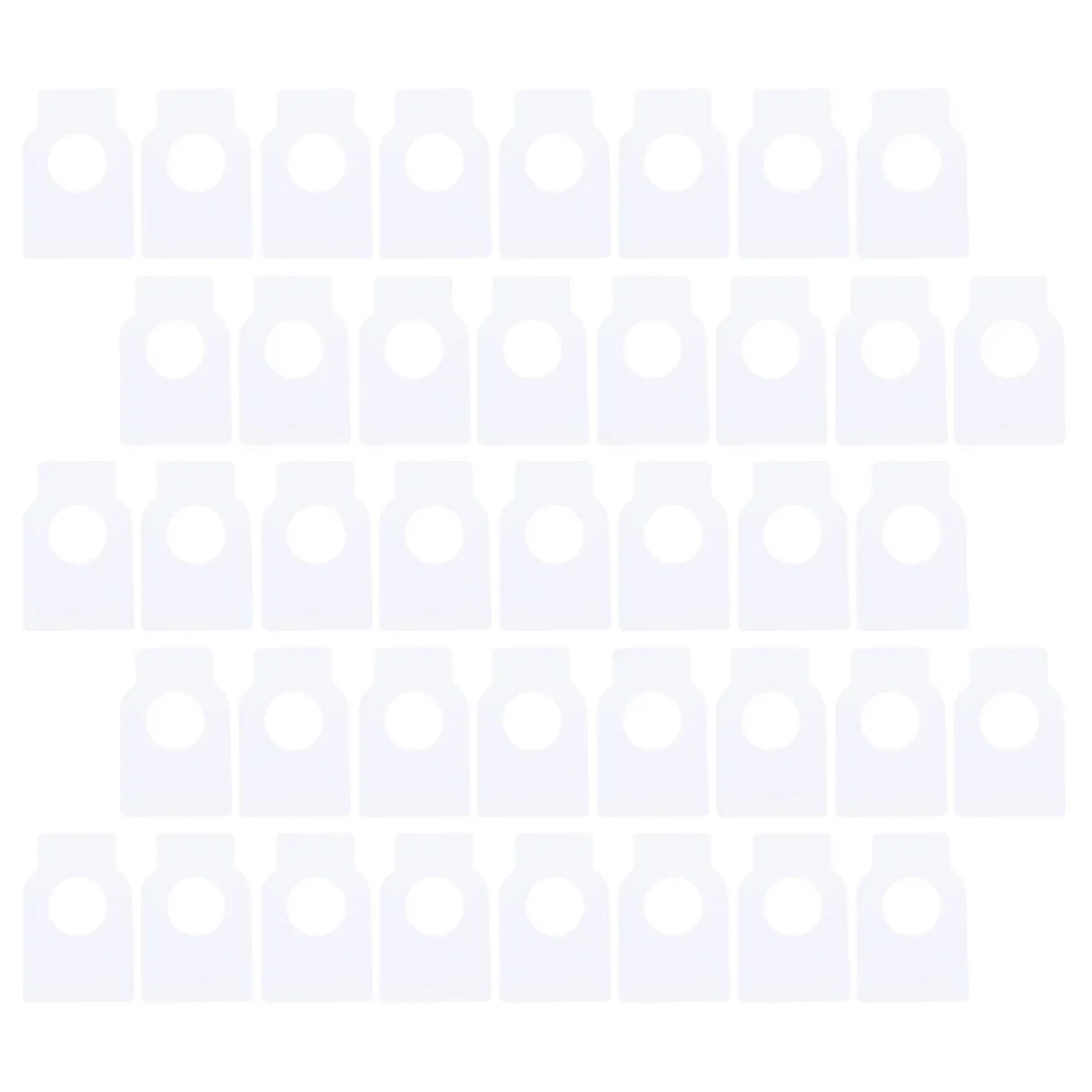 

200 Pcs Bottles Household Tags Daily Labels Accessories Hanging DIY White Replaceable