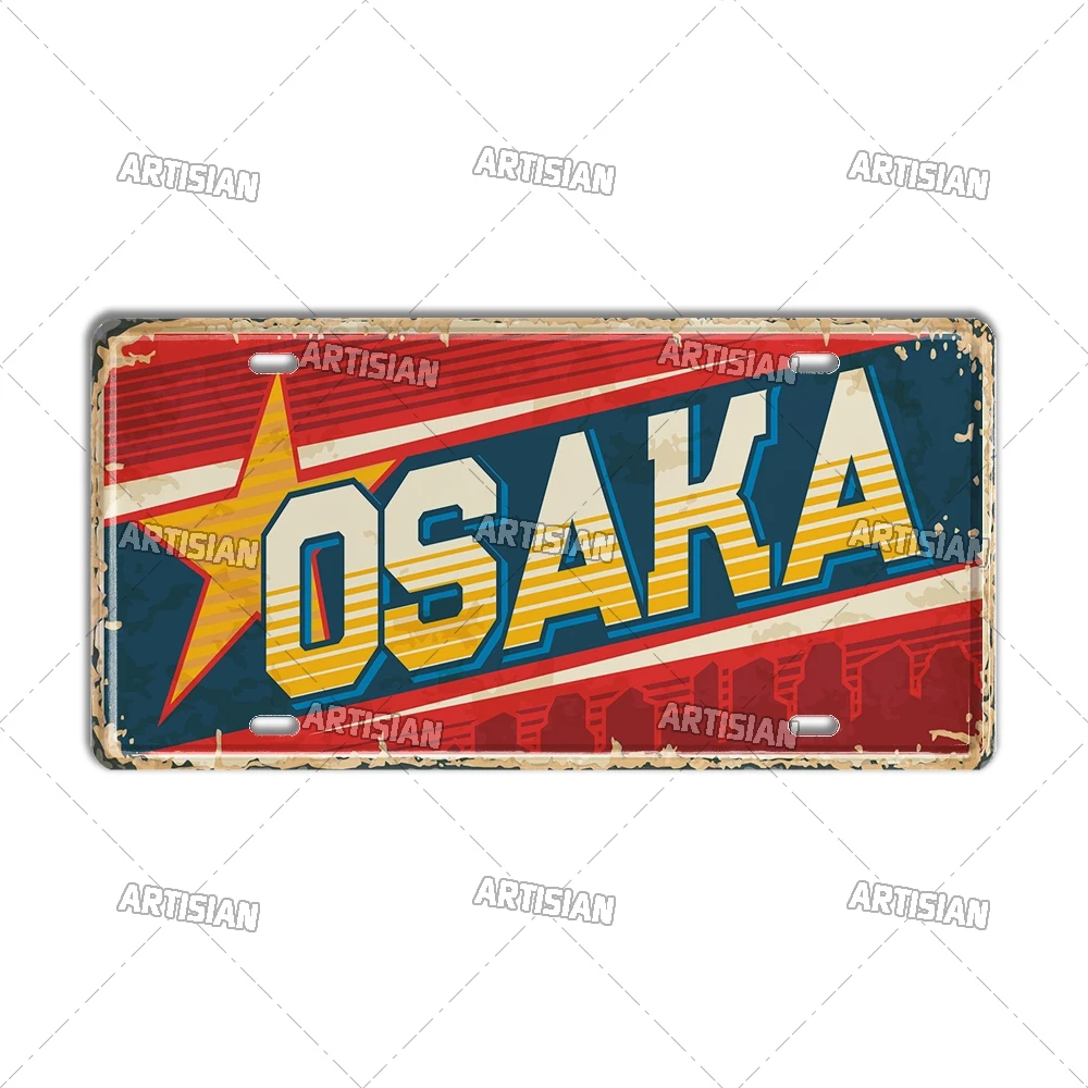 

Металлическая табличка Artisian JAPAN