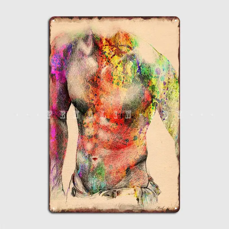 

Abstractiv Body 2 Metal Sign Plates Designing Cave Pub Wall Pub Tin Sign Posters