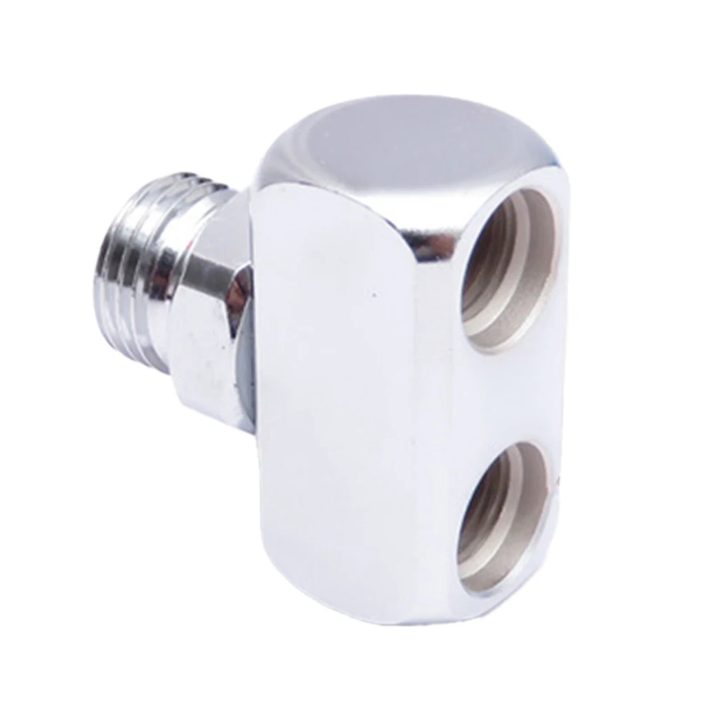 

Scuba Diving Splitter Hose Regulator Fitting Adapter Universal Plated Connector Smooth Surface Adapters Accessories