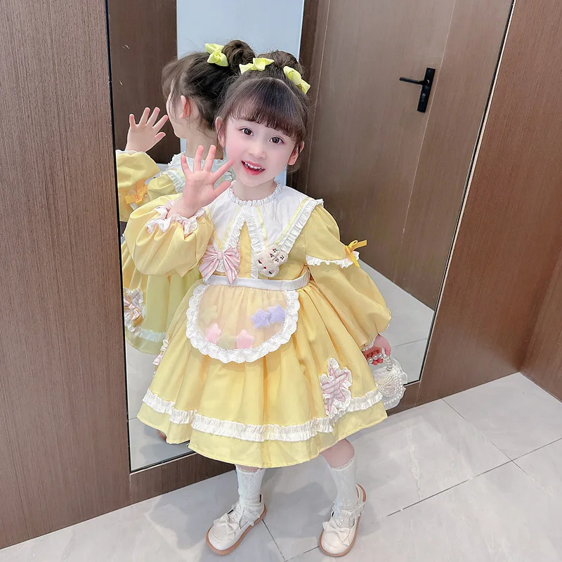 

Платье для подружки невесты на день рождения Josaywin, свадебные платья принцессы, костюм для девочек, детское платье в стиле "Лолита"