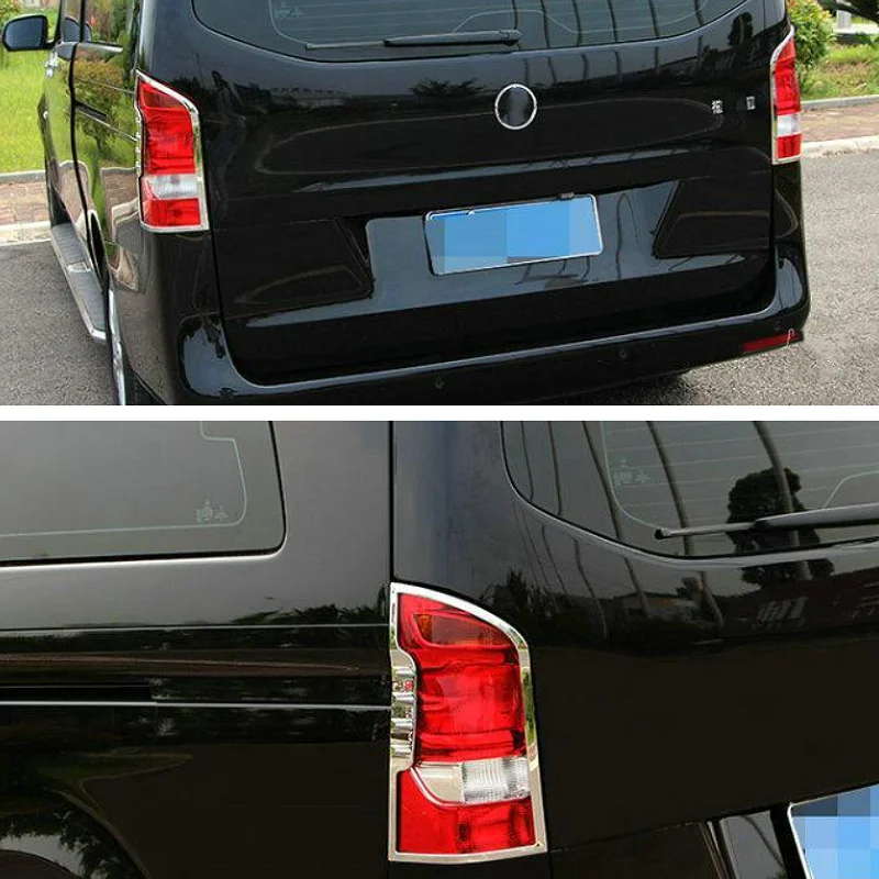 Фото Для Mercedes-Benz V-Class V260 Vito W447 2016-2022: Накладки на задние фонари, противотуманные фары и стеклоочистители (аксессуары для экстерьера) №5