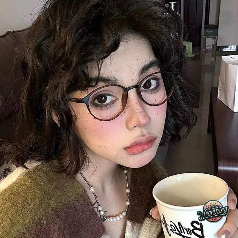 Женские очки от синего света овальной формы